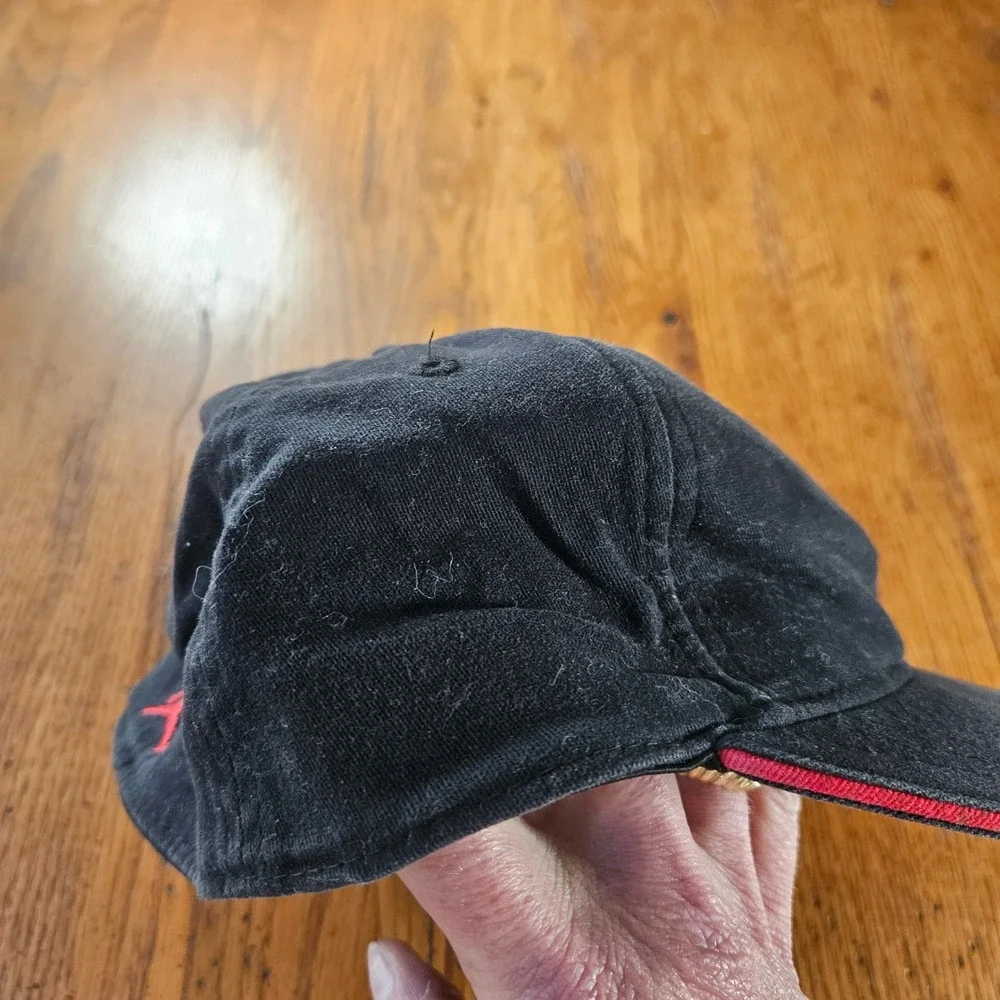 Jordan Black Hat Cap‎ Embroidered Sneakers Shoes Jumpman Logo Adult Size